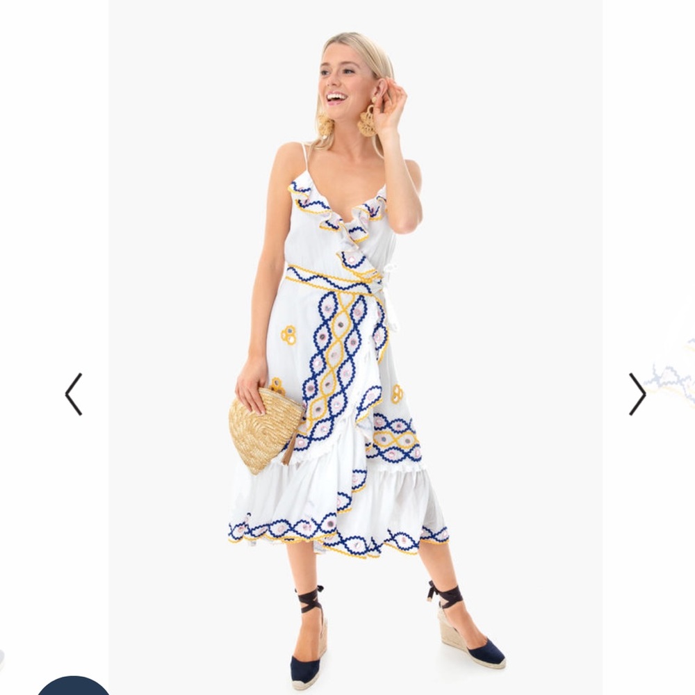 Juliette Dunn - tuckernuck - Midi Wrap Dress NWT